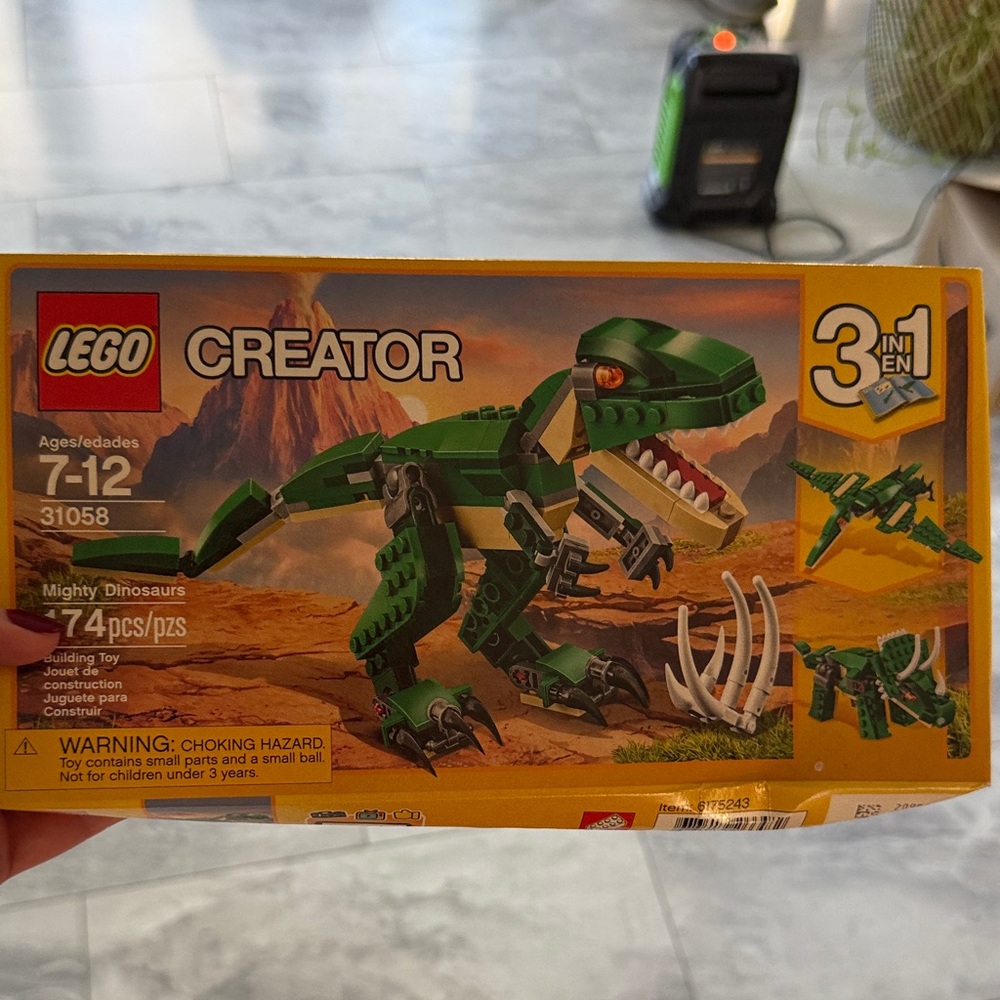 LEGO Creator 3-in-1 Dinosaur Set - unopened box